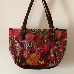 Sakroots Floral Butterfly Tote Bag